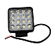 Proiector LED auto Offroad 16 led 48W PATRAT