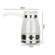 Aparat Electric pentru preparat cafea RAF R125 de 650W capacitate 500ml Recipient din Sticla Aparat Electric pentru preparat cafea RAF R125 de 650W capacitate 500ml Recipient din Sticla