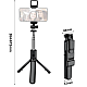 Selfie Stick cu Telecomanda si Lumina LED 67cm S03 S