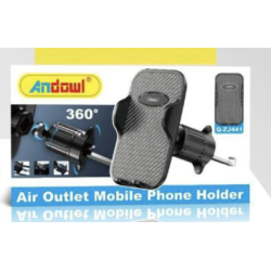Suport auto pentru telefon mobil Andowl Q ZJ441 cu rotatie de 360 de grade Suport auto pentru telefon mobil Andowl Q ZJ441 cu rotatie de 360 de grade