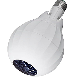 Mini Proiector LED pentru Craciun in forma de Bec cu Soclu E27 4W Ajustabil