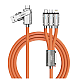 Cablu de date / Cablu de incarcare 120W Q SJ300 USB / TypeC la iOS / TypeC / Micro