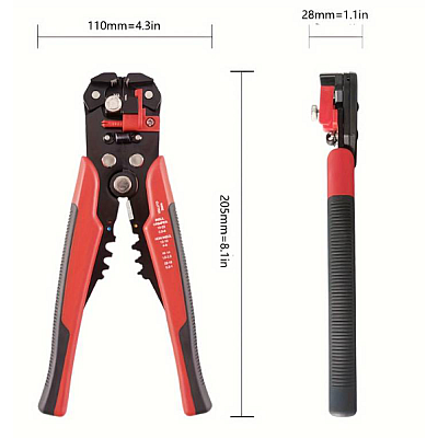 Cleste de dezimbrare automata a cablului pentru sertizare