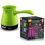 Ceainic electric si filtru de cafea 2 in 1 RAF R.126 putere 600W capacitate 500ml