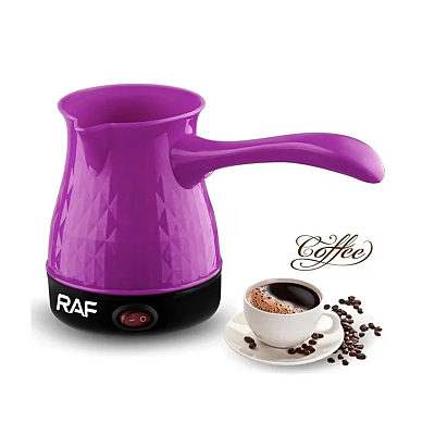 Ceainic electric si filtru de cafea 2 in 1 RAF R.126 putere 600W capacitate 500ml