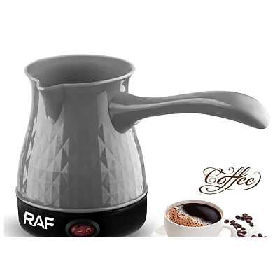 Ceainic electric si filtru de cafea 2 in 1 RAF R.126 putere 600W capacitate 500ml