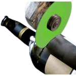 Disc diamantat LASERLINE pentru flex de taiat sticla si cristal 125mm VERDE Disc diamantat LASERLINE pentru flex de taiat sticla si cristal 125mm VERDE