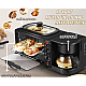 Aparat multifunctional electric 3 in 1 Mic Dejun cuptor grill filtru cafea LEIHMANN