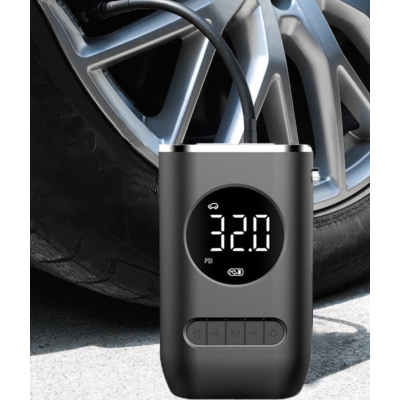 Compresor AUTO portabil CZK 3668 de 7.4V display LED 2000mAh Compresor AUTO portabil CZK 3668 de 7.4V display LED 2000mAh