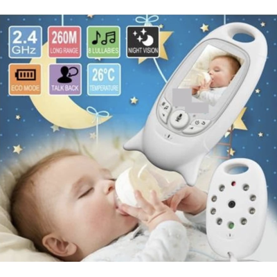 Video monitor camera VB601 Wireless Baby Monitor Night Vision Microfon Monitorizare temperatura Video monitor camera VB601 Wireless Baby Monitor Night Vision Microfon Monitorizare temperatura