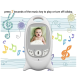 Video monitor camera VB601 Wireless Baby Monitor Night Vision Microfon Monitorizare temperatura Video monitor camera VB601 Wireless Baby Monitor Night Vision Microfon Monitorizare temperatura