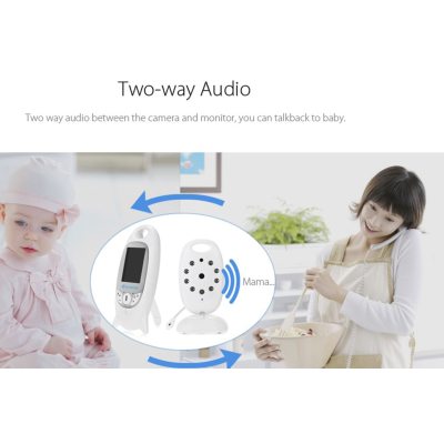 Video monitor camera VB601 Wireless Baby Monitor Night Vision Microfon Monitorizare temperatura Video monitor camera VB601 Wireless Baby Monitor Night Vision Microfon Monitorizare temperatura