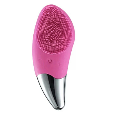 Dispozitiv sonic de curatare faciala 4 niveluri de vibratie din silicon Dispozitiv sonic de curatare faciala 4 niveluri de vibratie din silicon