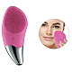 Dispozitiv sonic de curatare faciala 4 niveluri de vibratie din silicon Dispozitiv sonic de curatare faciala 4 niveluri de vibratie din silicon