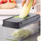 Set feliator manual Gonice 18in1 Inox/Plastic Verde/Negru Set feliator manual Gonice 18in1 Inox/Plastic Verde/Negru