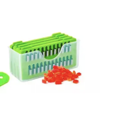 Set feliator manual Gonice 18in1 Inox/Plastic Verde/Negru Set feliator manual Gonice 18in1 Inox/Plastic Verde/Negru