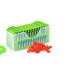 Set feliator manual Gonice 18in1 Inox/Plastic Verde/Negru Set feliator manual Gonice 18in1 Inox/Plastic Verde/Negru