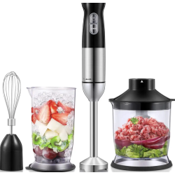 Set Blender de Mana 4 in 1 functie turbo 9 viteze putere 1500W SN 8004S Set Blender de Mana 4 in 1 functie turbo 9 viteze putere 1500W SN 8004S