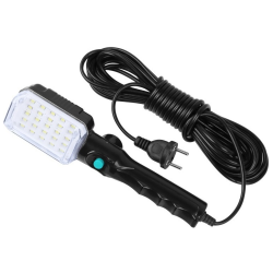 Lampa de lucru 220V cu LED carlig si magnet lungime cablu 10m Lampa de lucru 220V cu LED carlig si magnet lungime cablu 10m