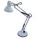 Lampa de birou cu suport culoare alba 220V soclu E27