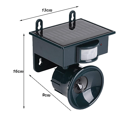 Aparat cu ultrasunete pentru daunatori solar peste Repeller NY 2002