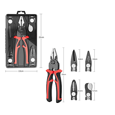 Set cleste profesional multifunctional 5 in 1 capete de schimb