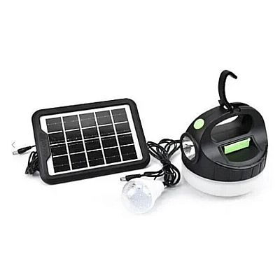 Kit solar GDPlus GD P20 cu lampa multifunctionala