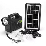 Kit solar GDPlus GD P30 cu 3 becuri sistem iluminare