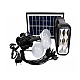 Kit solar GD Lite 1 dotat cu dispozitive USB cu 3 becuri LED si acumulator de mare capacitate