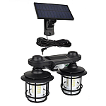 Lampa solara dubla cu senzor solar si telecomanda 20w 500 lumeni trei moduri de functionare