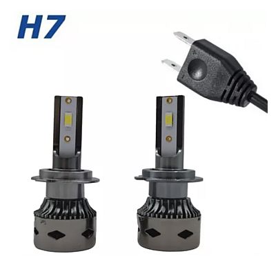 Set 2 becuri auto D8 H7 200W 30000 lumeni canbus