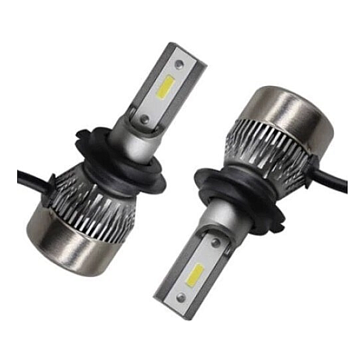 Set 2 becuri auto S79 H7 60W 8000 lumeni canbus