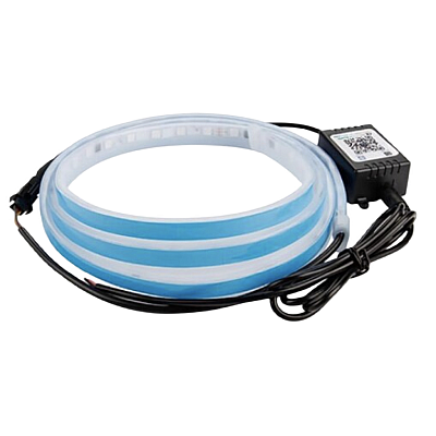 Banda decorativa Led Q D304 RGB pentru masina lungime 1, 8m 12V cu aplicatie