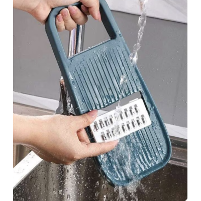 Razatoare Multifunctionala 5 in 1 pentru Legume si Fructe Lame Interschimbabile Razatoare Multifunctionala 5 in 1 pentru Legume si Fructe Lame Interschimbabile