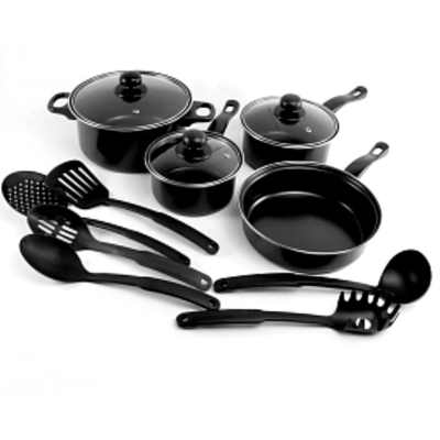 Set oale si ustensile bucatarie pentru gatit 13 piese Set oale si ustensile bucatarie pentru gatit 13 piese