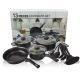 Set oale si ustensile bucatarie pentru gatit 13 piese Set oale si ustensile bucatarie pentru gatit 13 piese