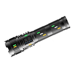 Lanterna profesionala CB G400Y din aluminiu resistenta la socuri cu led 300w 4 acumulatori 181350 incarcare USB