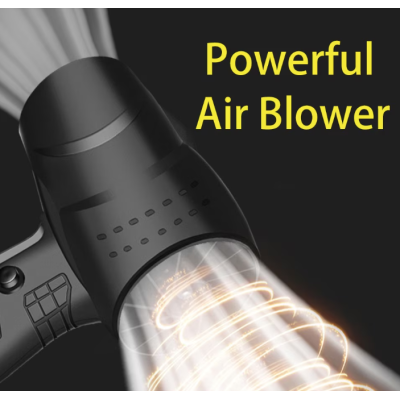 Suflanta de aer multifunctionala incarcare auto pentru gratar indepartare frunze si praf 1500 mAh Viteta de Rotatie 25000 RPM Suflanta de aer multifunctionala incarcare auto pentru gratar indepartare frunze si praf 1500 mAh Viteta de Rotatie 25000 RPM