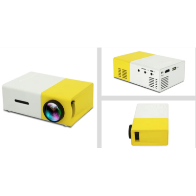 Videoproiector LED mini portabil YG300 de 400 / 600 LM 1080P Full Hd Videoproiector LED mini portabil YG300 de 400 / 600 LM 1080P Full Hd