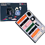 Set Cadou Smartwatch ZT22 Ultra2 cu 7 Bratari incarcator Wireless si Casti Bluetooth