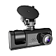 Camera Auto Dvr de Bord Full Hd 1080p Camp Vizual Ultra Larg de 170 grade Ecran Lcd 3 Lentile Camera Auto Dvr de Bord Full Hd 1080p Camp Vizual Ultra Larg de 170 grade Ecran Lcd 3 Lentile