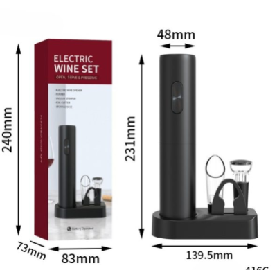 Set Tirbuson electric din 5 piese Incarcare USB multifunctional Set Tirbuson electric din 5 piese Incarcare USB multifunctional