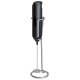 Mixer spuma de lapte negru cu stand vertical ideal pentru cappuccino caffe latte Mixer spuma de lapte negru cu stand vertical ideal pentru cappuccino caffe latte