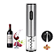 Tirbuson electric pentru sticle de vin cu dispozitiv inlaturare sigiliu Argintiu Tirbuson electric pentru sticle de vin cu dispozitiv inlaturare sigiliu Argintiu