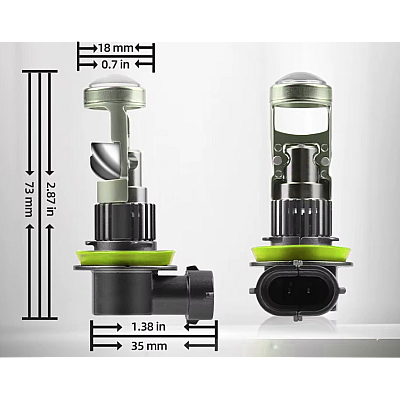 Set 2 becuri auto LED H8/H9 /H11 K88 lupa 280W/set 12V 28000lm Set 2 becuri auto LED H8/H9 /H11 K88 lupa 280W/set 12V 28000lm