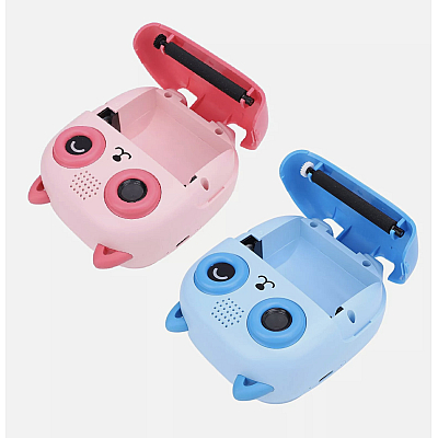 Aparat foto digital pentru copii cu 2 Camere - Spate si Frontala, Imprimare instantanee Aparat foto digital pentru copii cu 2 Camere - Spate si Frontala, Imprimare instantanee