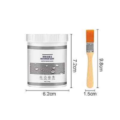 Pasta etansare suprafete Impermeabila transparenta + pensula 100g Pasta etansare suprafete Impermeabila transparenta + pensula 100g