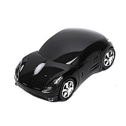 Mouse wireless in forma de masina negru