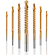 Set de 6 burghii AURII din Otel de la 3 la 8mm Set de 6 burghii AURII din Otel de la 3 la 8mm