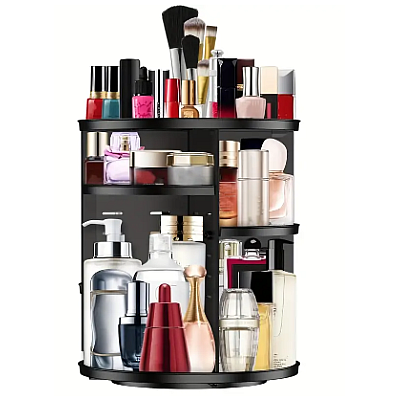 Organizator cosmetice rotativ 360 grade suport ajustabil OFF Organizator cosmetice rotativ 360 grade suport ajustabil OFF
